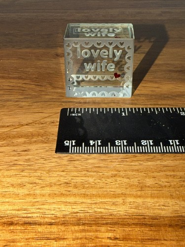Glass love token - , by