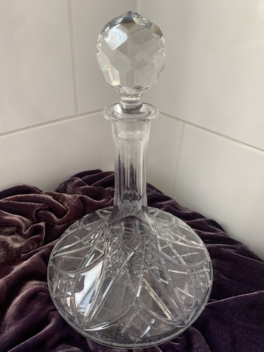 Vintage cut crystal ships - vintage,