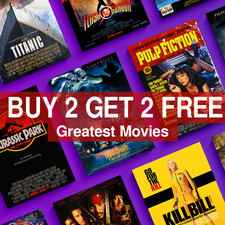 All Time Great Movie Posters BlockBuster Cinema Classic New  Wall Art Poster