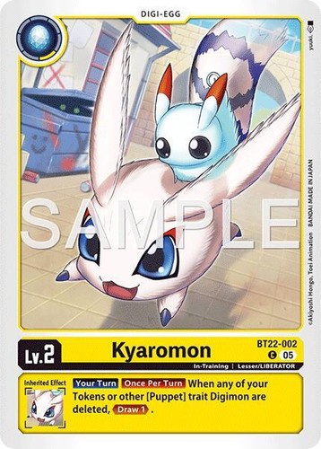 Kyaromon bt22 002 - kyaromon, [bt22-002]