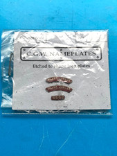 CGW NAMEPLATES - P LATES For LMS BR JUBILEE CLASS 5552 45552 SILVER JUBILEE