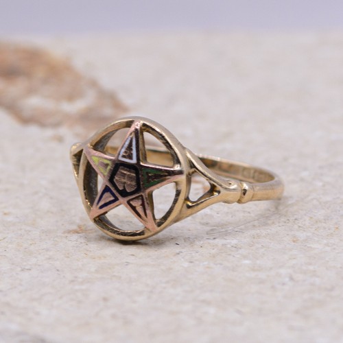 Vintage 9ct gold - vintage, masonic