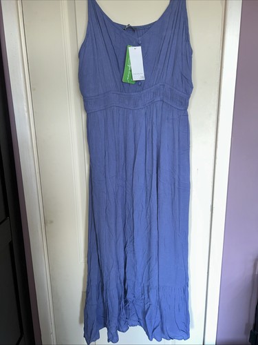 Cornflower blue strappy - strappy, dress