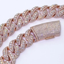 22mm Iced Out Cuban Link Chain