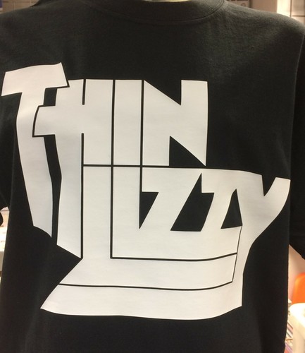 Thin lizzy cotton t shirt - lizzy,