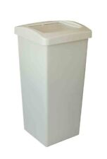 87L Square Recycling Bin Beige
