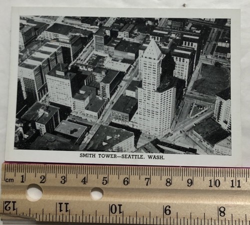 Mini postcard smith tower - postcard,