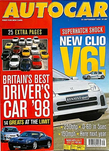 Autocar magazine sep - magazine,