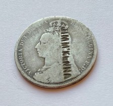 1889 Queen Victoria Silver