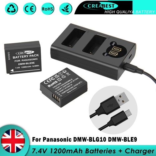 Dmw blg10 battery charger - 2x, dmw-blg10