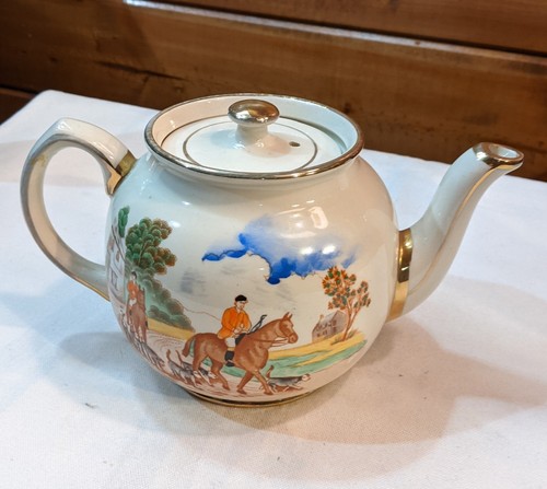 Vintage teapot illustrated - vintage,