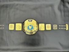Big Eagle Attitude Era Championship Replica Tittle Belt ADULT Size Brass 2MM WWF