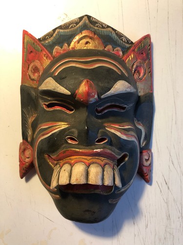 Vintage balinese hand carved - vintage,