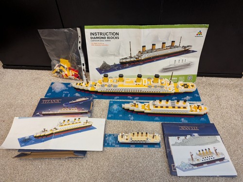 Titanic mini bricks ship - bricks,,