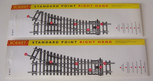 Unused pair hornby - pair, oo
