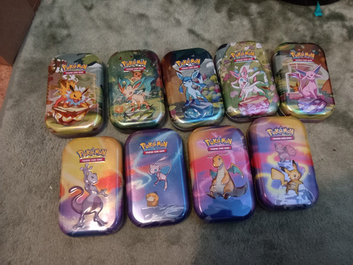 Pokemon mini tins - 9,