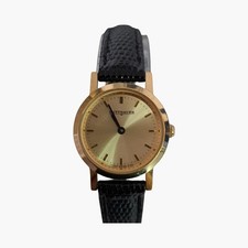 Vintage Wittnauer JV2527 Swiss Quartz Gold Tone Watch – Genuine Leather Strap...