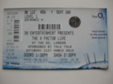 THE X FACTOR  O2 LONDON