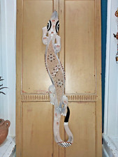 LARGE WOODEN HANDMADE STONE &