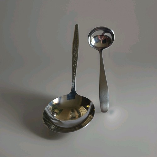 Pair vintage stainless - pair,