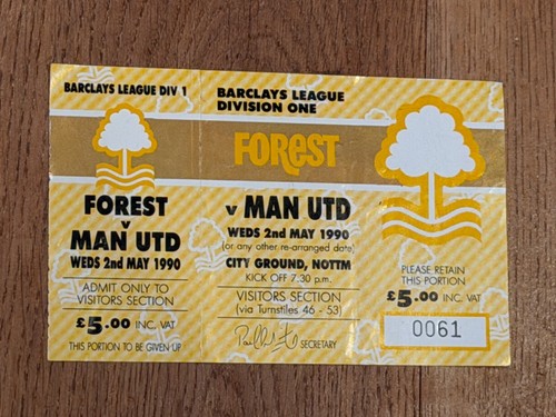 Ticket 1989 manchester - ticket,