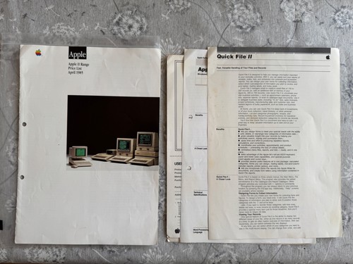 Vintage lot apple ii - lot,