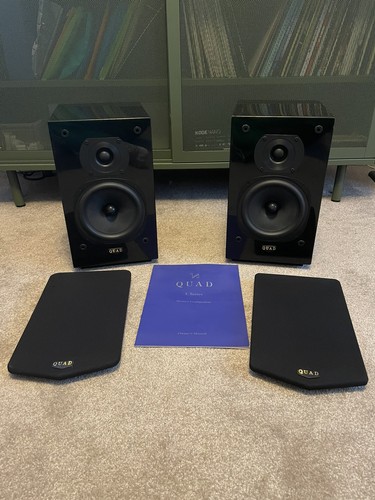 Quad 12l bookshelf speakers - quad,