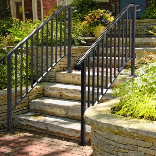 Outdoor handrail stair railing - outdoor,