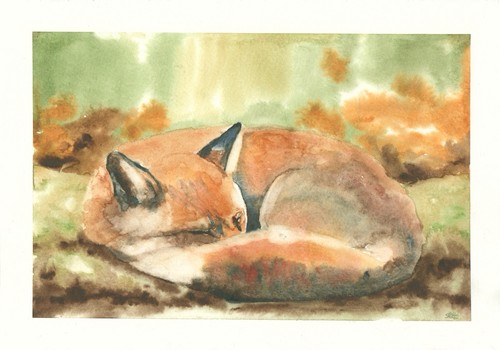 Original watercolour painting - watercolour,