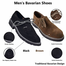 Mens German Bavarian Shoes