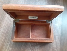 Teakwood Jewellery Box from HMS Rodney WW2