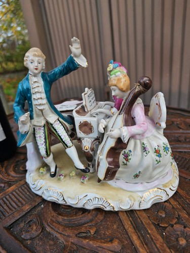 Vintage porcelain statue