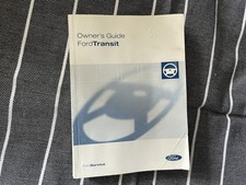 Ford Transit 2004 Owners Guide