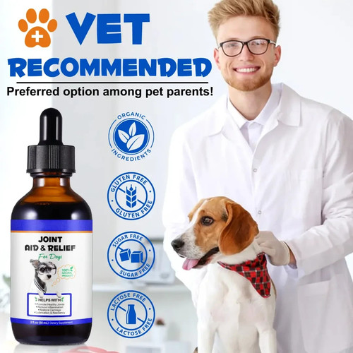 Joint hip aid drops for - &, dogs