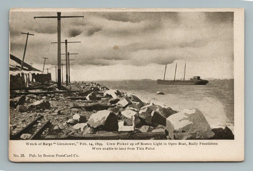 Wreck barge glendower - wreck,