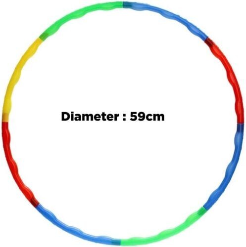 Pack plastic hula hoop - 1,