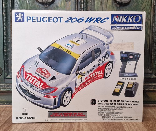 Nikko peugeot 206 wrc - wrc, boxed