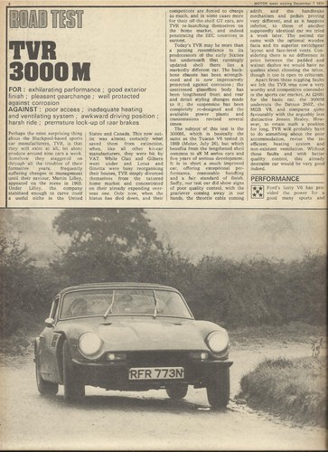 Tvr 3000m original - 3000m, 1974