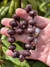 Lola Rose Burgundy Faceted Cut