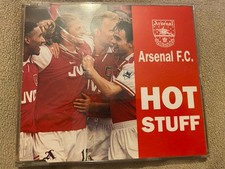 ARSENAL F.C. - HOT STUFF - 1998 2 TRACK CD SINGLE - ARSENAL FOOTBALL CLUB