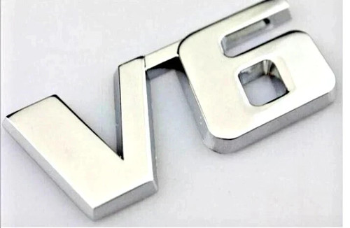 Emblem signs chrome - chrome, 3d