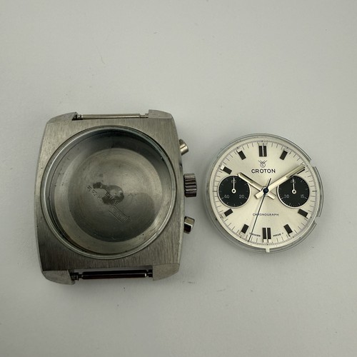 Nos croton chronograph watch - nos,