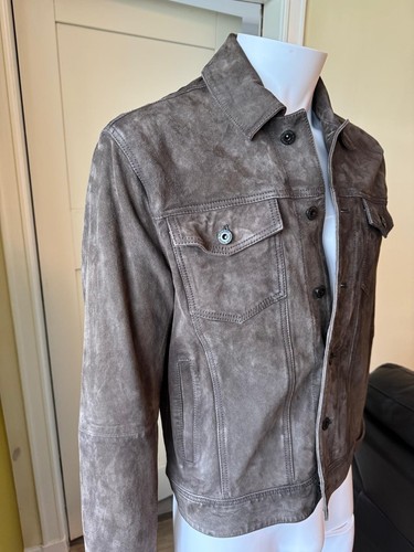 Superdry men suede brown - suede,