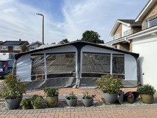 Ventura Atlantic Grey Awning Size 17 With Annex. Immaculate Condition