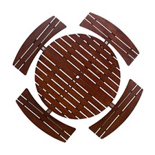 Rustic Outdoor 8-Seater Picnic