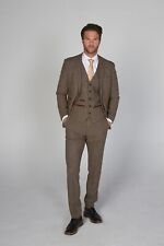 Mens Ralph Tweed-Like Brown