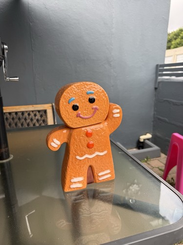 Ceramic gingerbread man - gingerbread,
