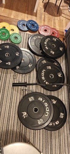 115kg bison olympic bumper - 115kg,