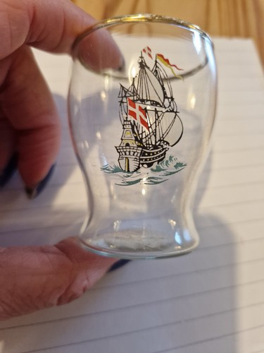 Vintage shot glasses - glasses, x5