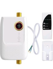 Mini Electric Instantaneous Water Heater 220V 5500W Universal Digital screen